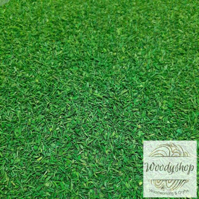 Jual RUMPUT PER LEMBAR ALAS HIASAN / RUMPUT MAKET / KERAJINAN TANGAN ...