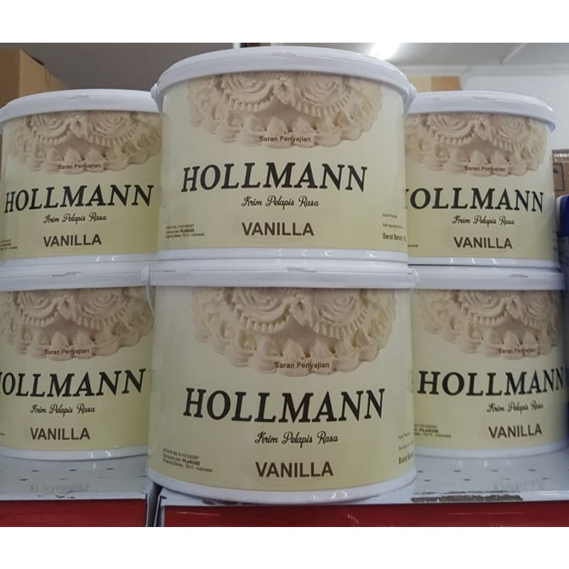 Jual Hollmann ButterCream Vanilla 1kg kemasan Original Shopee Indonesia