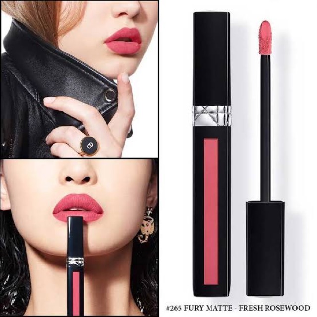 Jual DIOR Rouge Liquid Lip Stain 265 Fury Matte 6ml ORIGINAL Shopee Indonesia