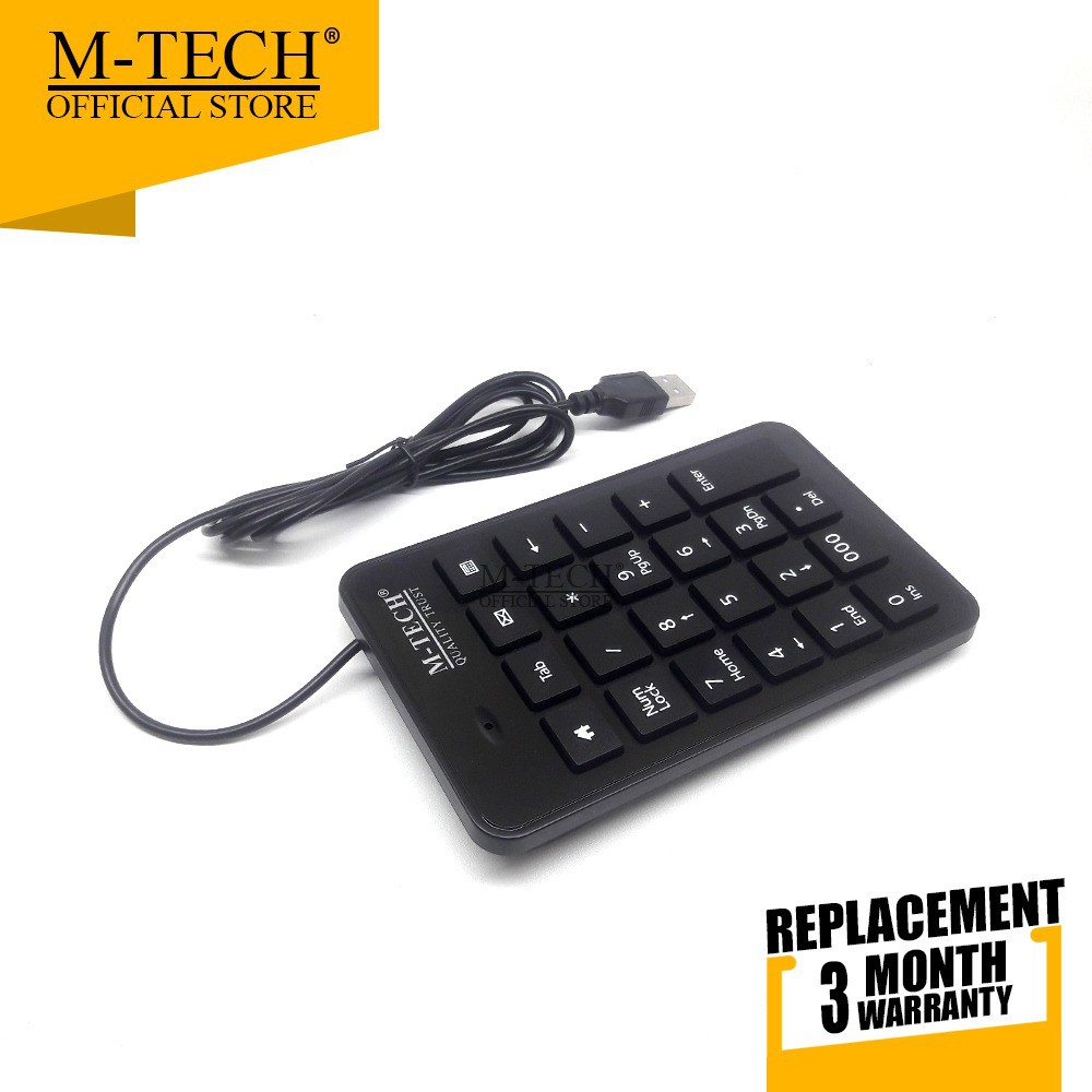 Jual Keyboard M-Tech Numpad Numeric USB | Shopee Indonesia