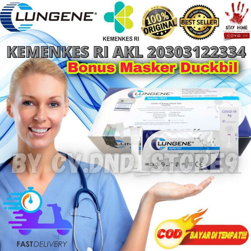 Jual Alat Test Swab Antigen Mandiri / Alat Test Hidung 1 Set | Shopee ...