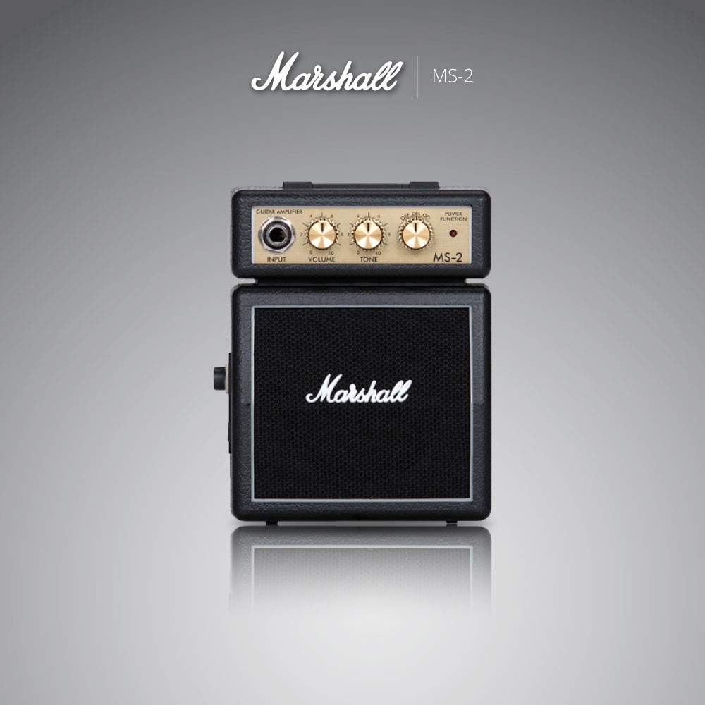 Jual Marshall MS-2 Mini Micro Black 1W 1x2" Guitar Amplifier | Shopee ...