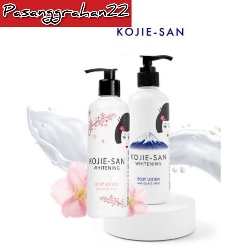 Jual (COD) Kojiesan Body Lotion Whitening With Kojic Acid & Goats Milk