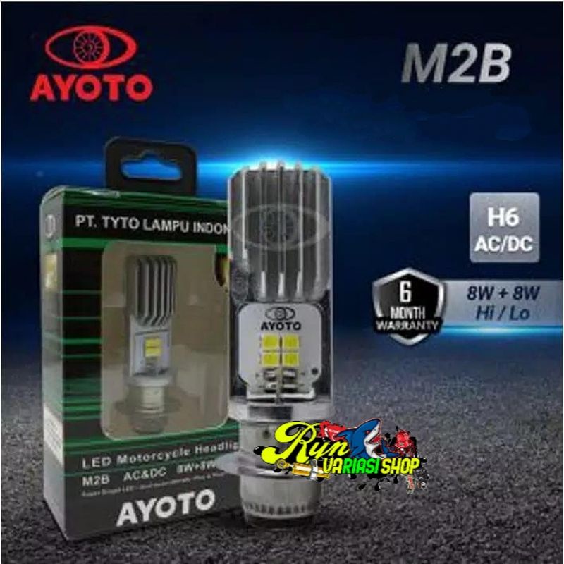 Jual Lampu Led Depan Motor Ayoto Tyto Led M B H Ac Dc Universal