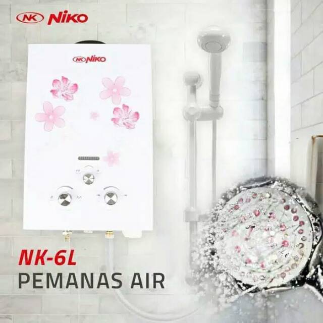 Jual Niko Gas Water Heater Pemanas Air Nk 6l Shopee Indonesia 7090