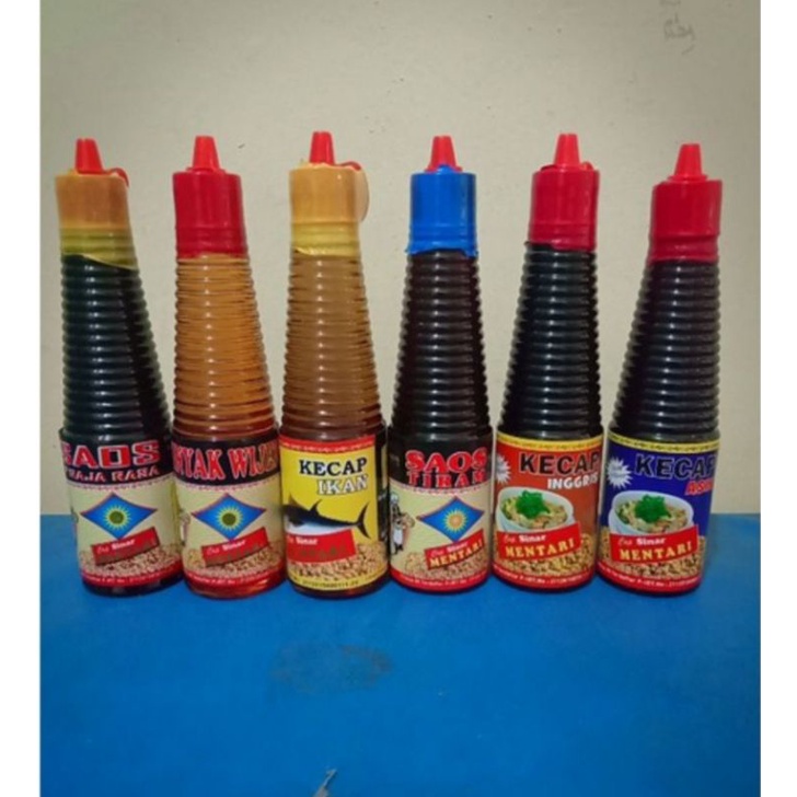 Jual paket mix 6 botol winyak wijen lsaus raja rasa I saos tiram I ...