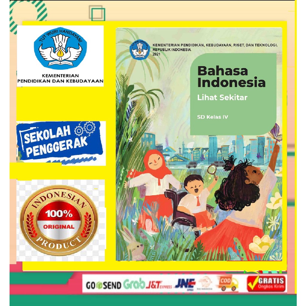 Jual Buku Kurikulum Merdeka SD Kelas 4 - Bahasa Indonesia SD Kelas 4 ...