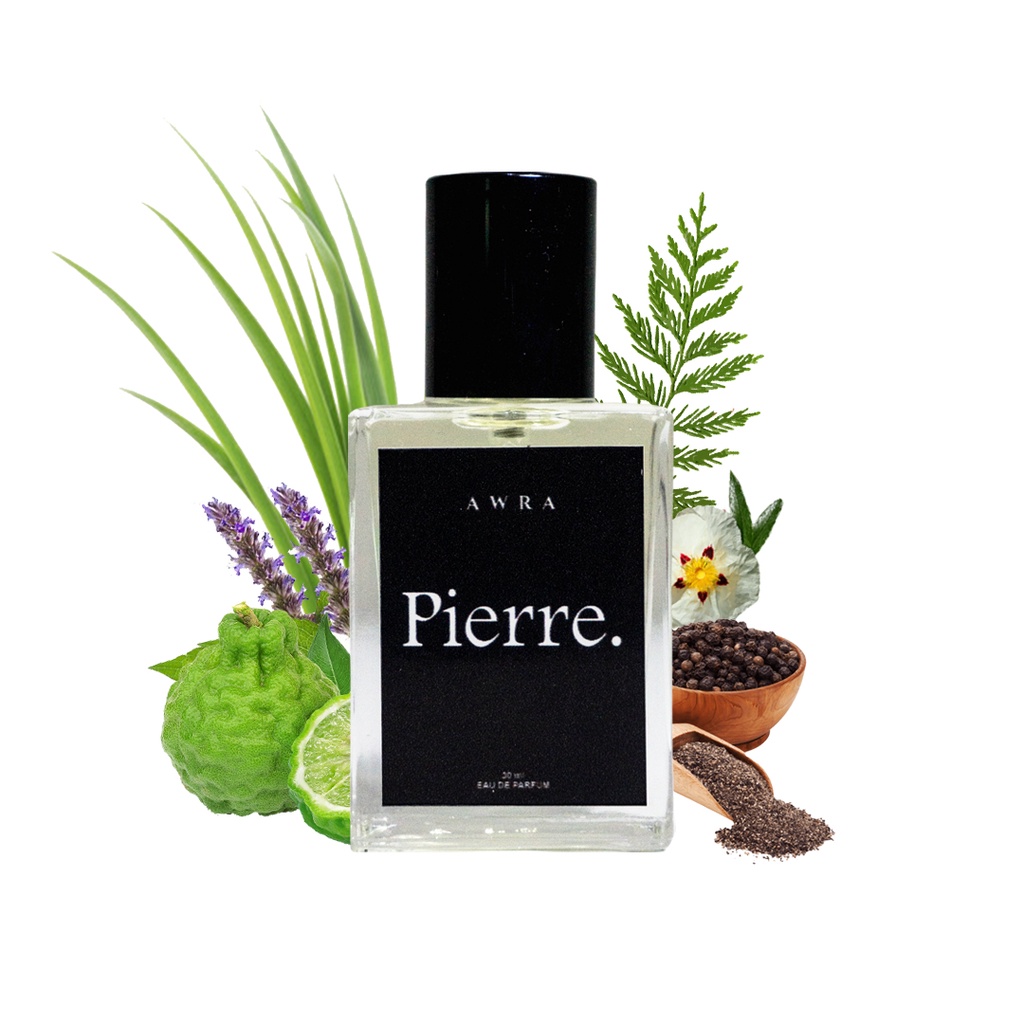Jual AWRA Pierre Eau de Parfum Pria EDP Pierre for Men 30ml | Shopee ...