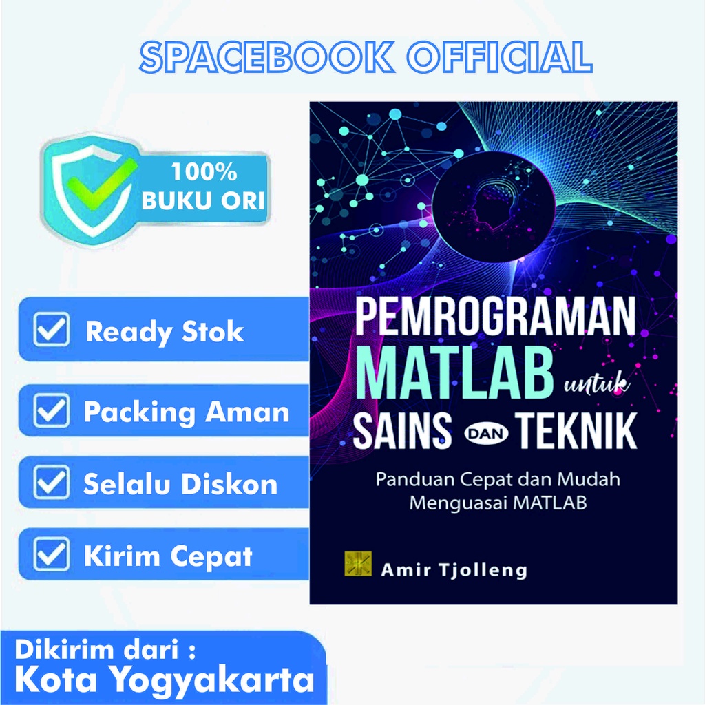 Jual Pemrograman MATLAB Untuk Sains Dan Teknik Panduan Cepat Dan Mudah ...