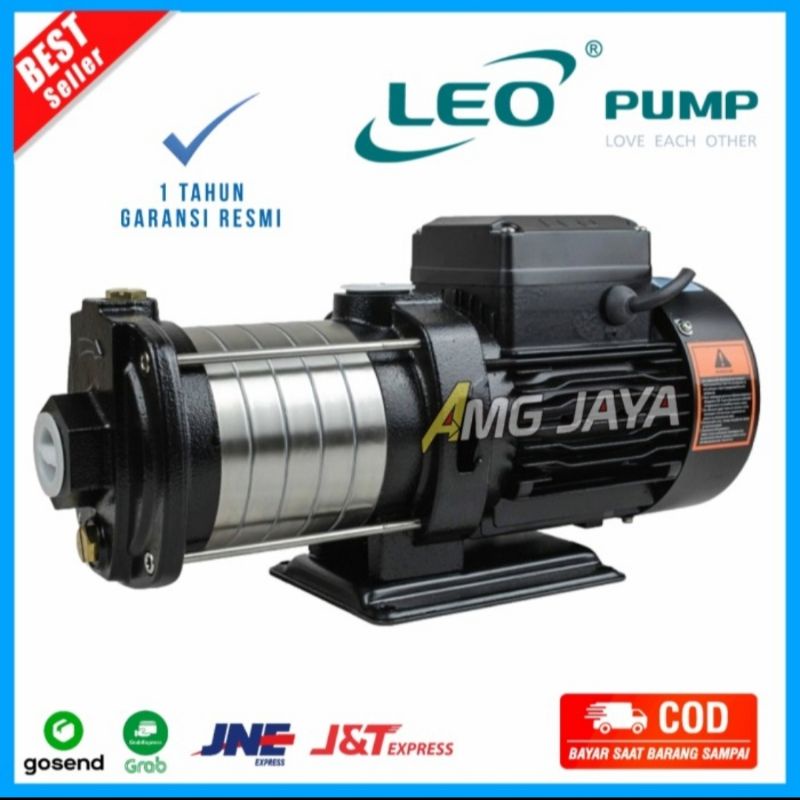 Jual Pompa Pendorong Horizontal Multistage 1,5HP Pompa Booster Membran ...
