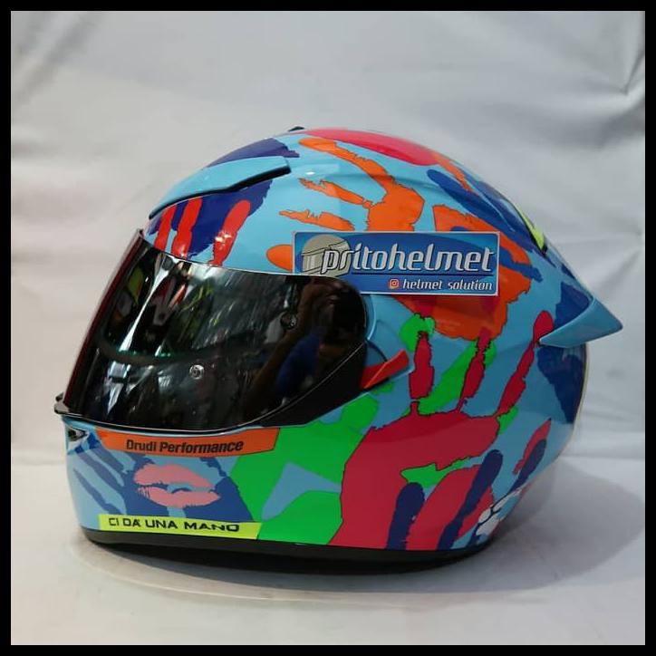 Jual VISOR IRIDIUM SILVER AGV K3 SV AGV K1 Shopee Indonesia