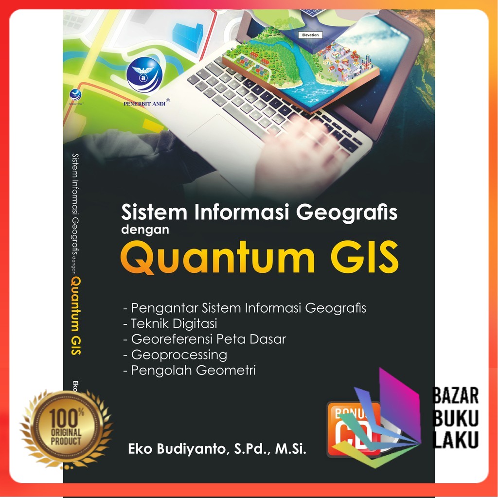 Jual BUKU Sistem Informasi Geografis Dengan Quantum GIS + Cd | Shopee ...