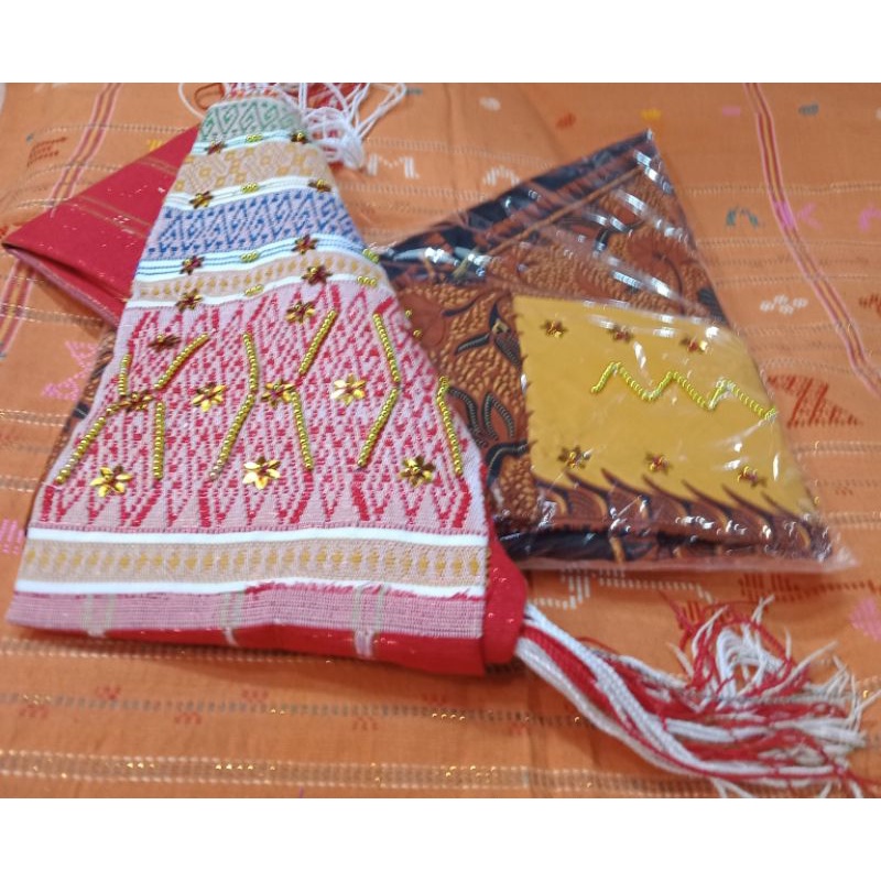 Jual Bulang tenun payet dan gotong payet satu set | Shopee Indonesia