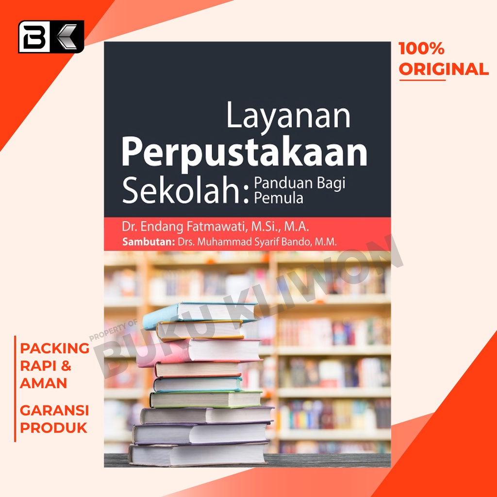 Jual Buku Perpustakaan Layanan Perpustakaan Sekolah Panduan Bagi Pemula ...