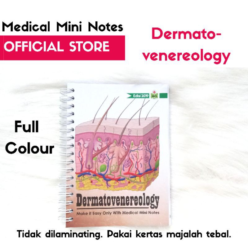 Jual Original Terbaru ! Medical Mini Notes - Kulit| MMN Kulit | Buku ...