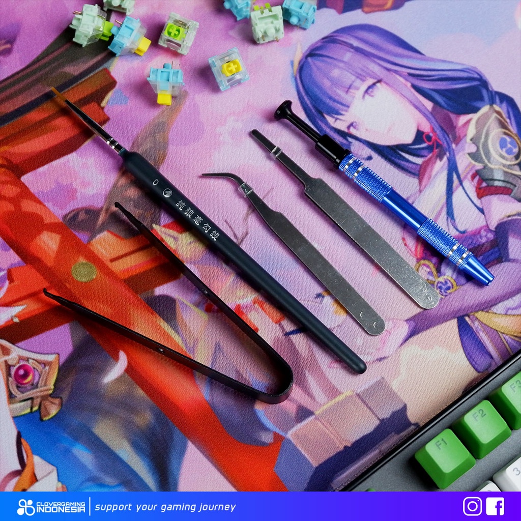 Jual Lubing Tool Kit Set Lube Mechanical Keyboard Shopee Indonesia