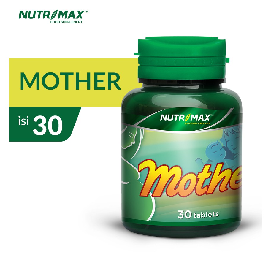 Jual Nutrimax Mother 30 Tablet Vitamin Mineral Gizi Kehamilan Menyusui ...