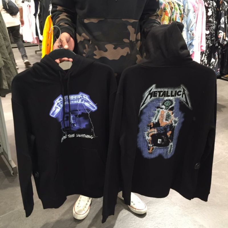 Metallica on sale h&m hoodie