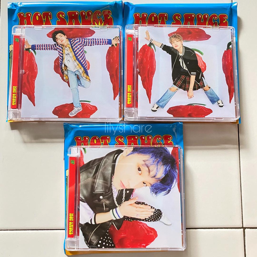 Jual NCT DREAM Hot Sauce (Jewel Case Ver.) + Poster Shopee Indonesia