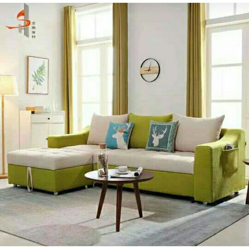 Jual Sofa Letter L Minimalis Sofa High Quality Sofa Bisa Custom Warna ...