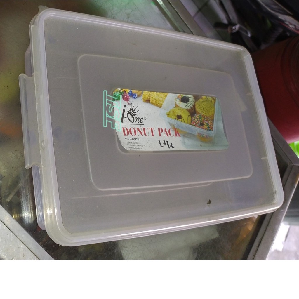 Jual Donut Pack DP-0006 I-One / Box Donut / Tempat Kotak / Container ...