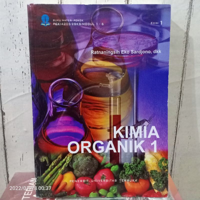 Jual ORIGINAL BUKU KIMIA ORGANIK 1 Edisi 1 Karangan By Ratnaningsih Eko ...