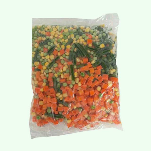 Jual Sayuran Beku Mix Vegetable Frozen Frozenland Kemasan 1 Kg Shopee