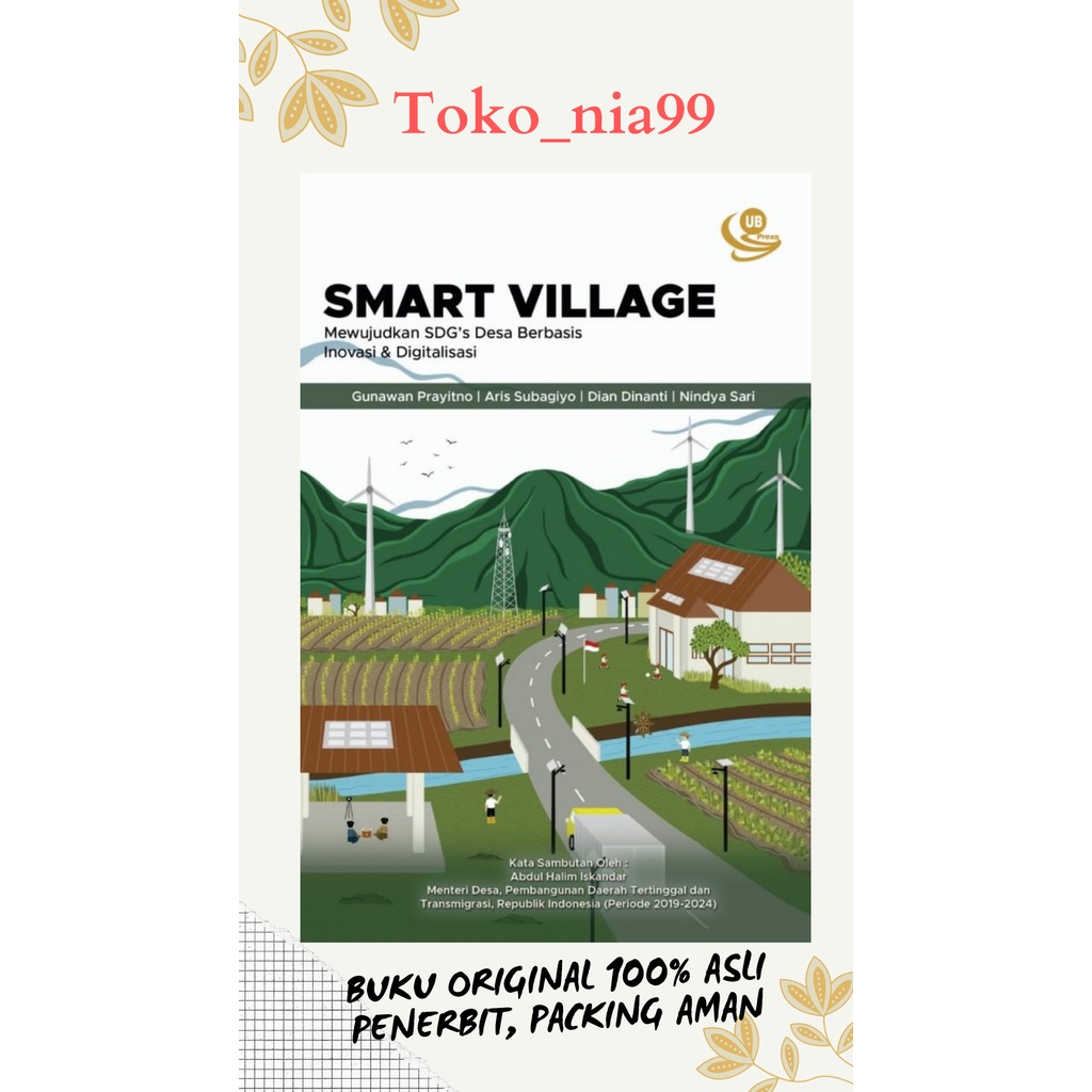 Jual Buku ORI Smart Village: Mewujudkan SDG’s Desa Berbasis Keterpaduan ...