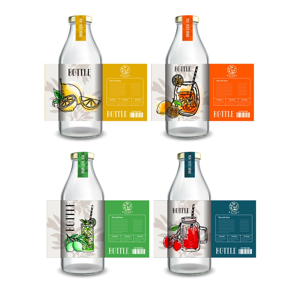 Jual Stiker Botol Kemasan Custom | Shopee Indonesia