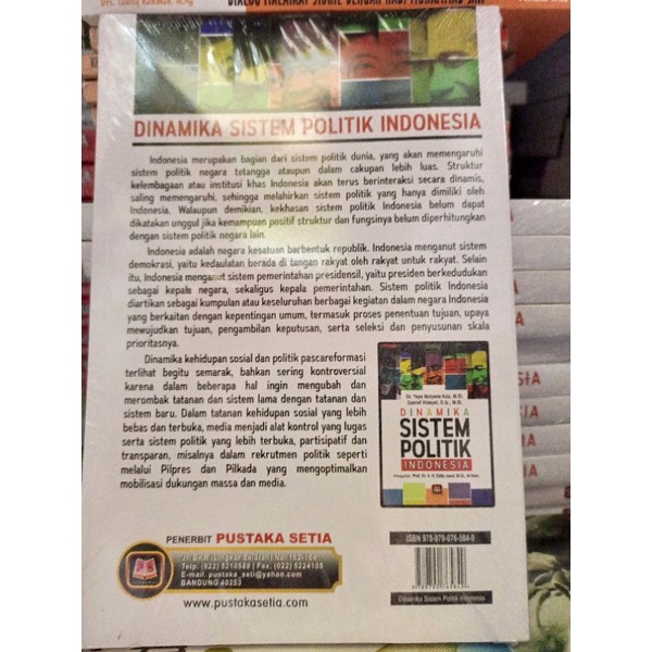 Jual DINAMIKA SISTEM POLITIK DI INDONESIA ~ PUSTAKA SETIA | Shopee ...