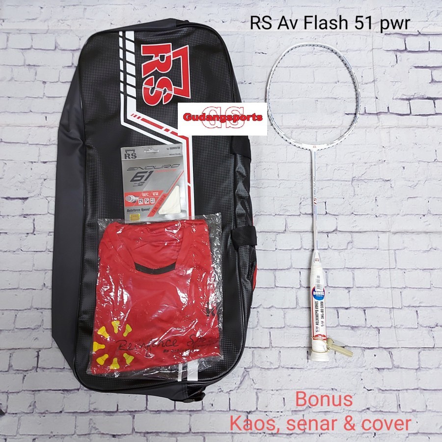 Jual Raket Badminton RS AV Flash 51 Power Original | Shopee Indonesia