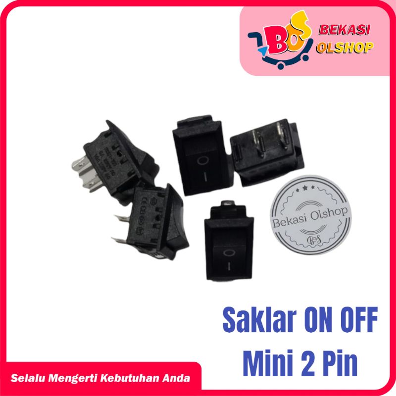 Jual Saklar On Off Kecil 2 Pin /Switch On Off | Shopee Indonesia