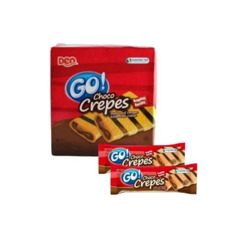 Jual Wafer Go Choco Crepes box isi 24 pcs Shopee Indonesia