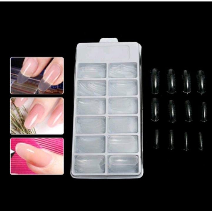 100 Nagelformen Für Acryl, Gel & Polygel – Wiederverwendbar, Mit Längenskala, 10 Verschiedene Größen, Transparent