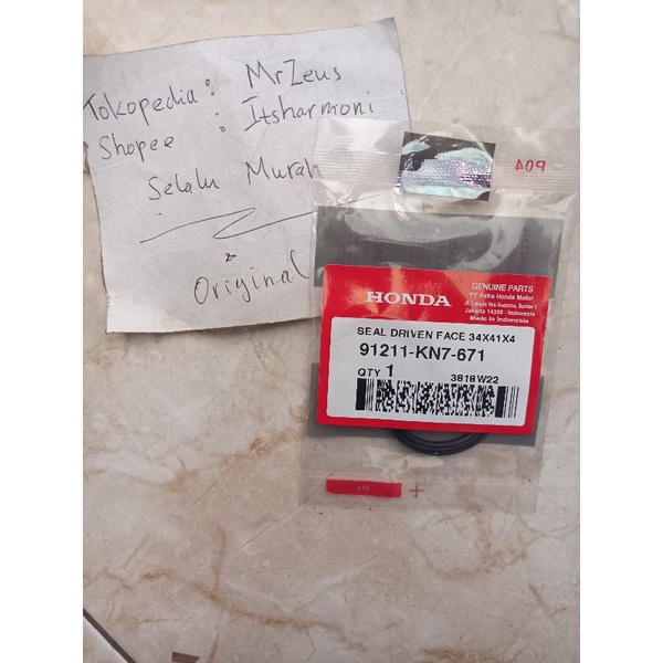 Jual Seal CVT Driven Face PCX 150 160 Vario 125 eSP 150 eSP 160 eSP ADV