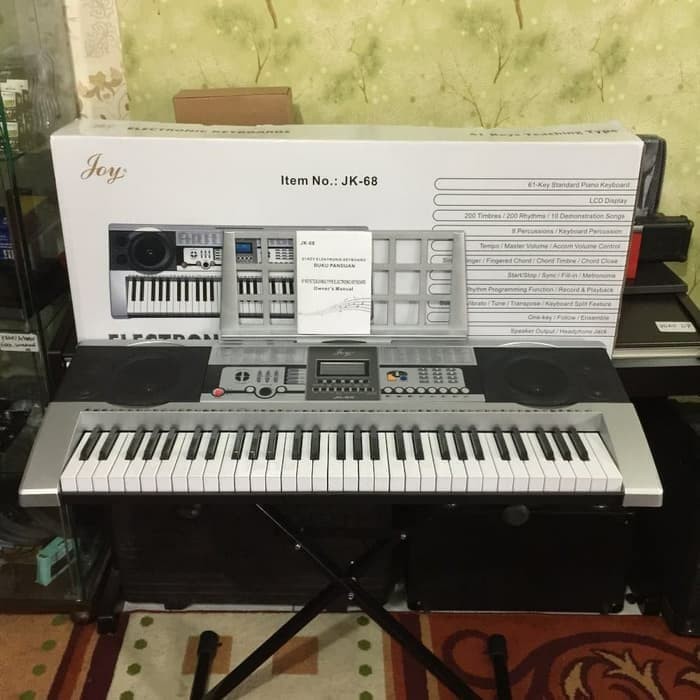 Jual Keyboard organ piano JOY JK 68 ORIGINAL MURAH | Shopee Indonesia
