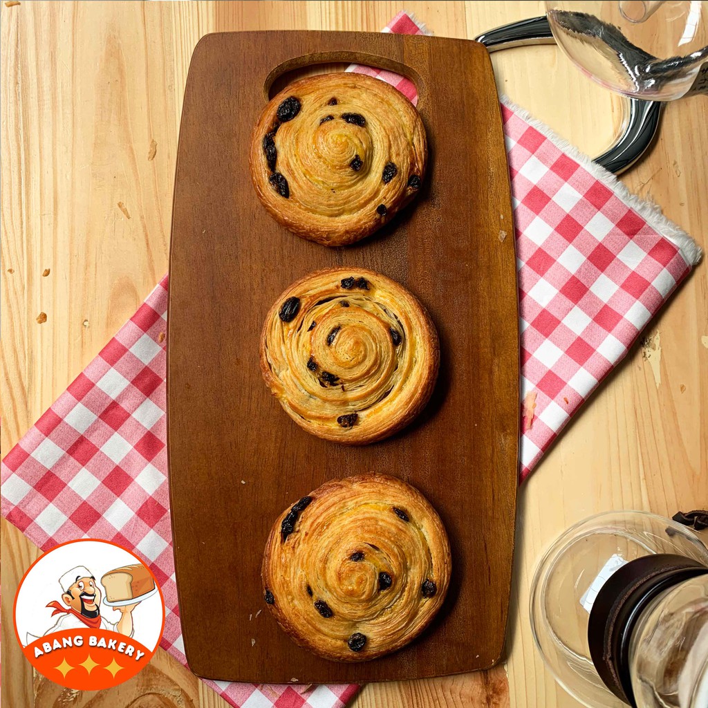 Jual Supplier Cafe| Danish Raisin PREMIUM Roti Croissant Kismis 50gr ...