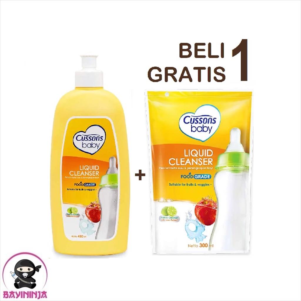 Jual CUSSONS Baby Liquid Cleanser Botol 450 Ml | Shopee Indonesia