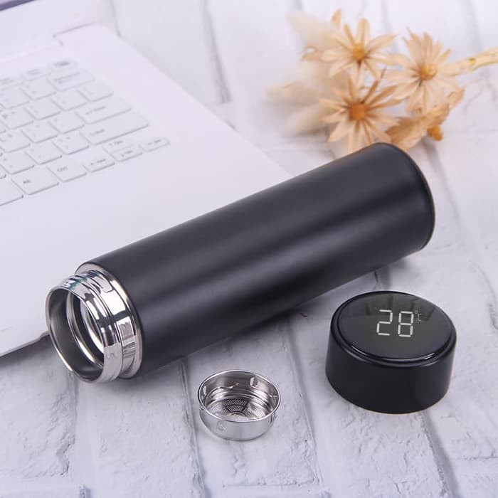 Jual Termos Led Temperatur Suhu Botol Vacuum Tumbler Termometer Cup Shopee Indonesia 8408