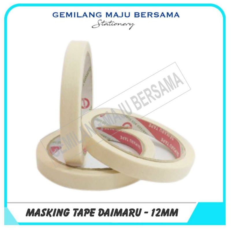 Jual Isolasi Kertas Masking Tape Daimaru X M Shopee Indonesia