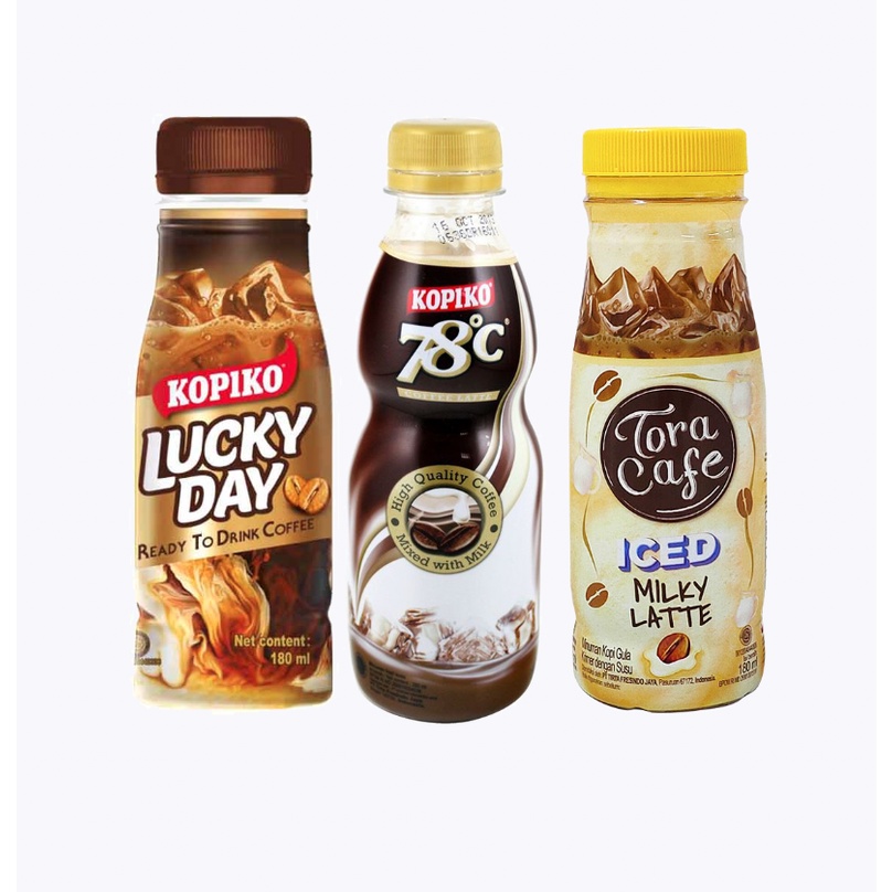 Jual Kopi Botol Kopiko Ml Lucky Day Tora Cafe Milky Latte C