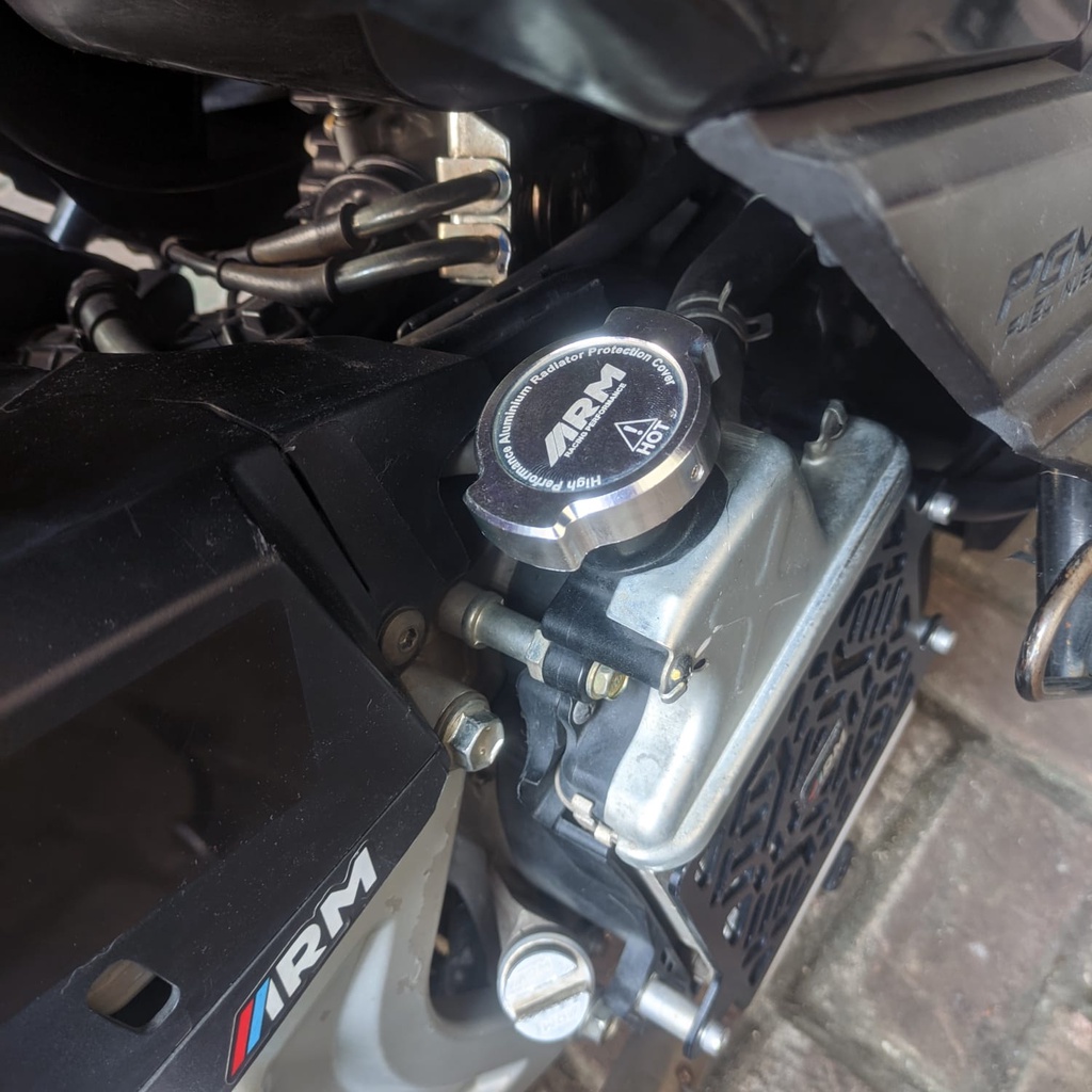 Jual RADIATOR CAP ARM ARUMI COVER TUTUP RADIATOR VARIO 110 125 150 160 ...
