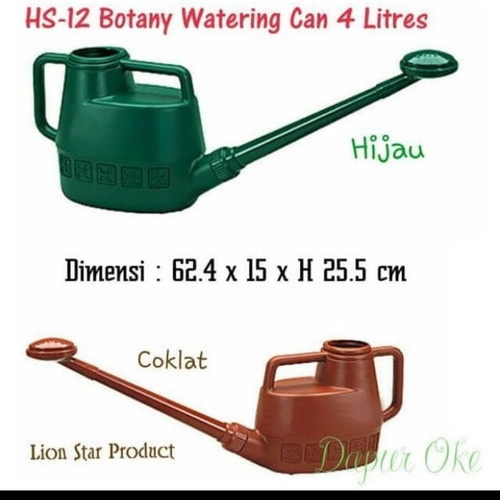 Jual Penyiram Tanaman Lion Star Botany Watering Can Liter Hs