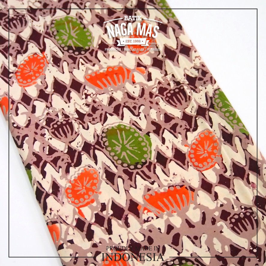 Jual KAIN BATIK CAP PREMIUM MAROON SHELL SEASALT | Shopee Indonesia