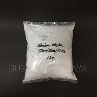 Jual Titanium Dioxide / Titan / Tiona / TiO2 ( Food Grade ) 1 KG ...