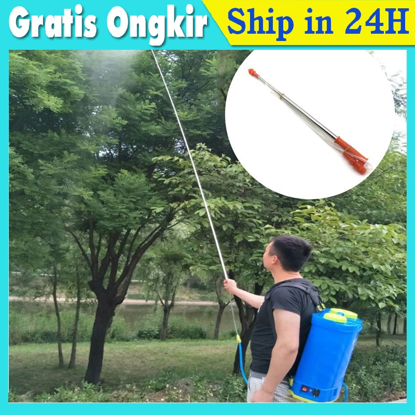 Jual 3 Meter Stik Sprayer Panjang Utk Elektrik Mesin Semprot Hama ...