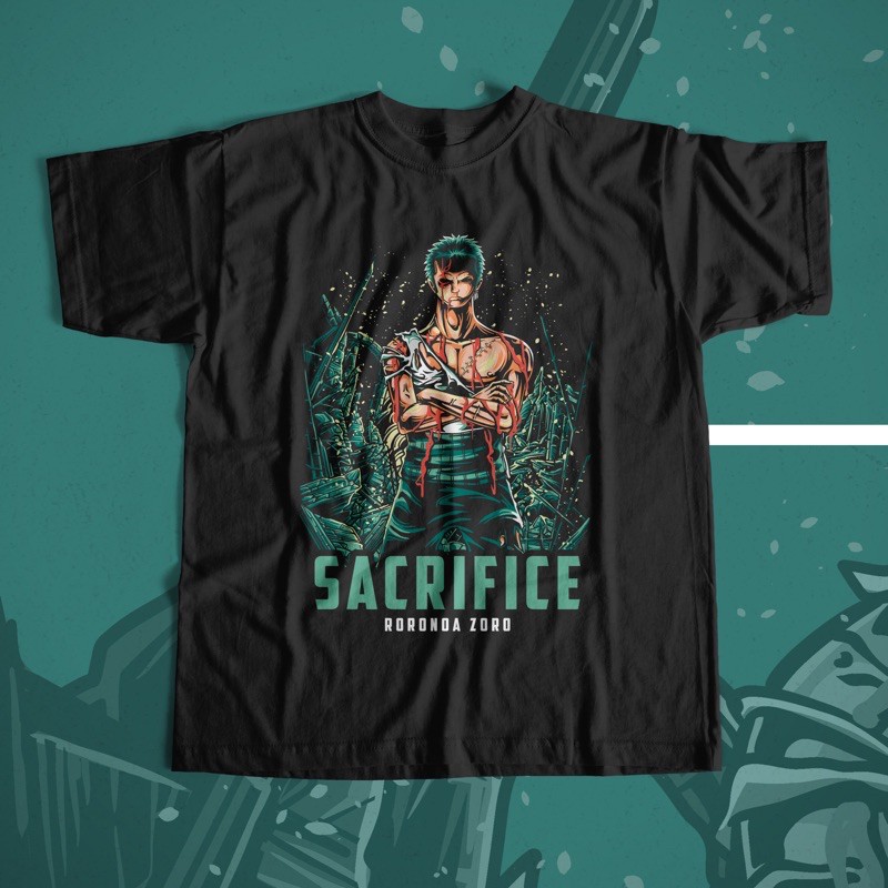 Jual Kaos One Piece Sacrifice roronoa zoro - gearsecond.apparel ...