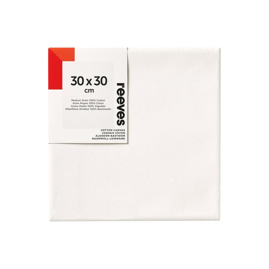 Jual TERMURAH REEVES Cotton Canvas 30x30 cm (Stretched) | Shopee Indonesia