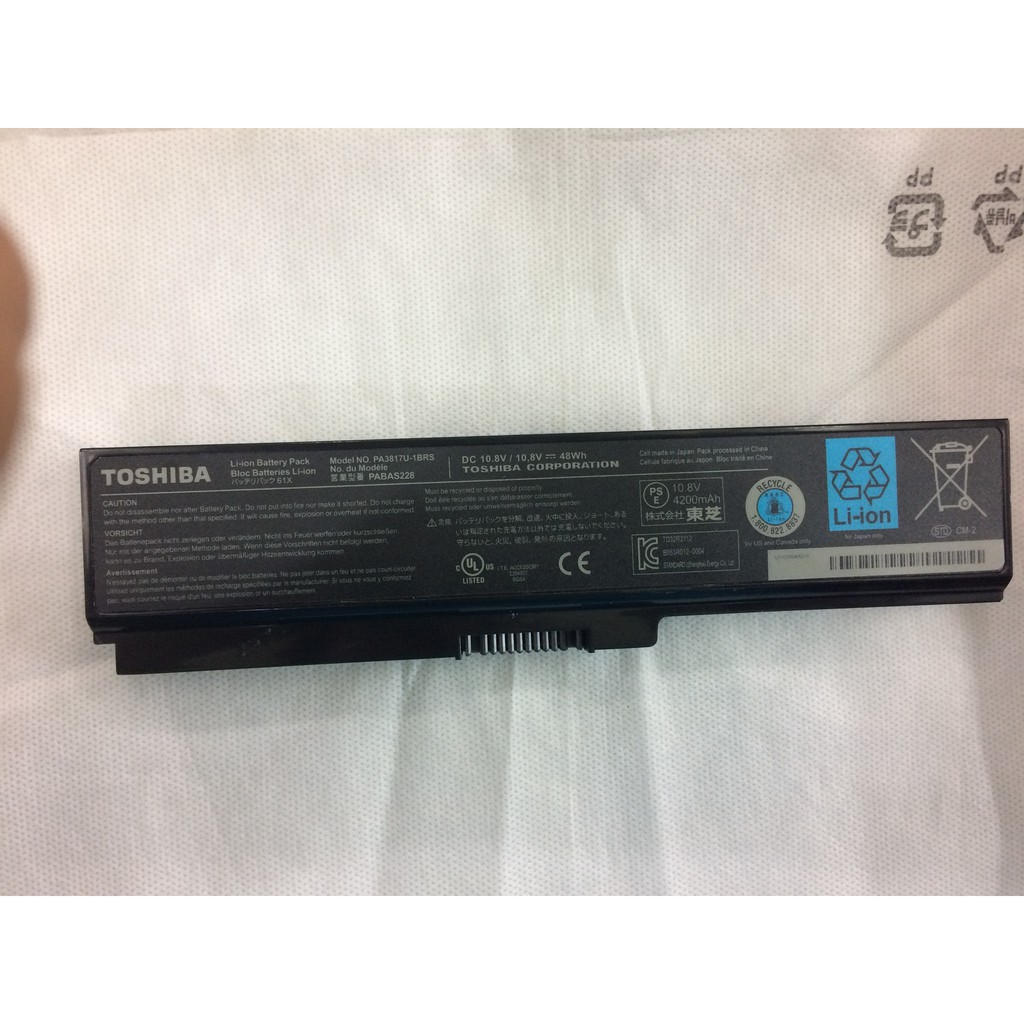 BO TOSHIBA PA 3817 ORI