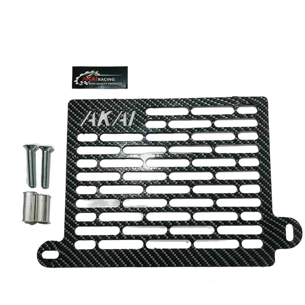 Jual Tutup Radiator Besi Cover Radiator Akai Racing Nmax,Nmax New,Aerox ...